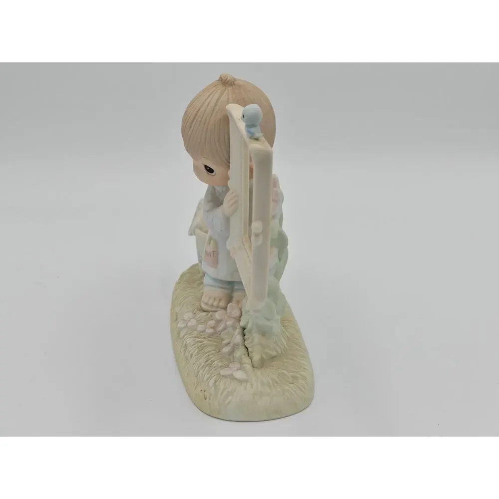 Precious Moments To God Be‎ The Glory Figurine Enesco Jonathan David E-2823 1983